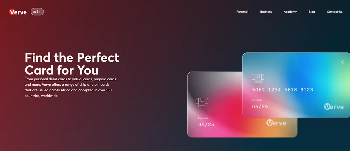 Verve Homepage 2 Screenshot